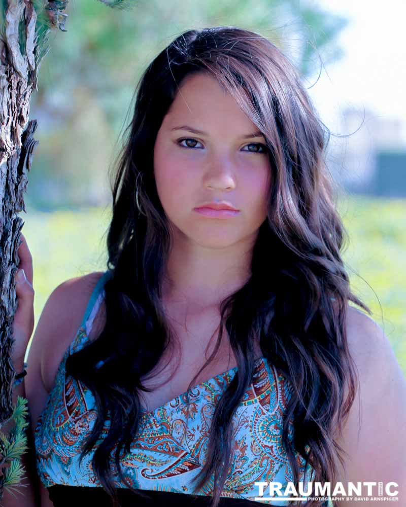 My second session with Katie.  Shot outdoors in a local park.  This session resullted in one of my favorite photos of her, and one I still consider one of my best shots.